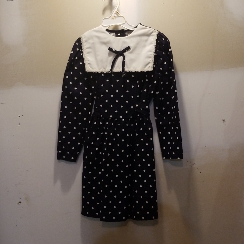 Atlanta Apparel Group girls sz 6x dress blue
